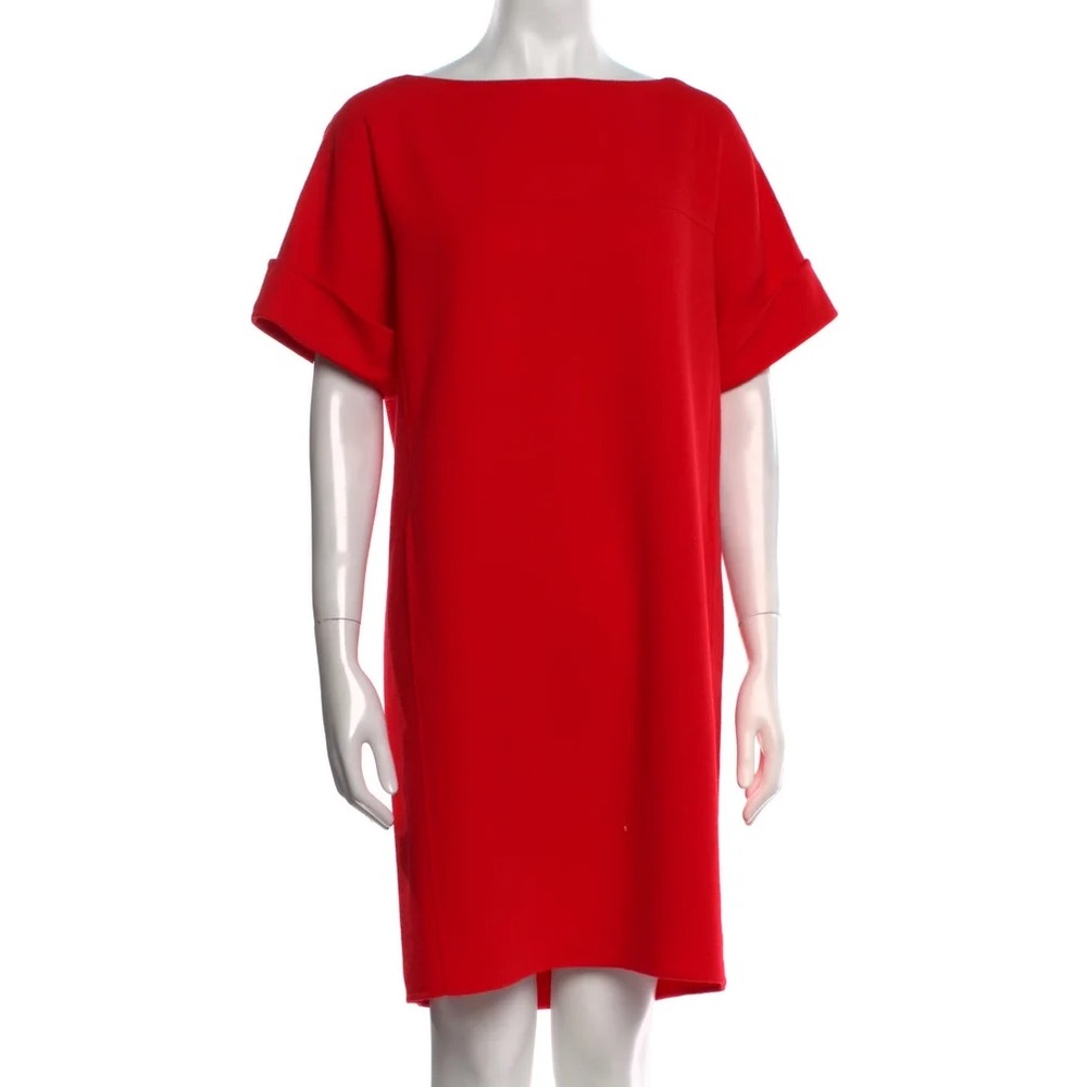 Red Oscar de la Renta dress NWT size 12